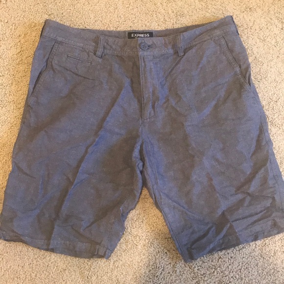 Express Other - EUC! Men’s linen shorts from Express size 33